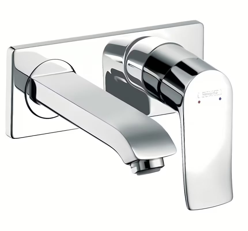 Hansgrohe Metris podtynkowa bateria umywalkowa w chromie pro do montażu ściennego