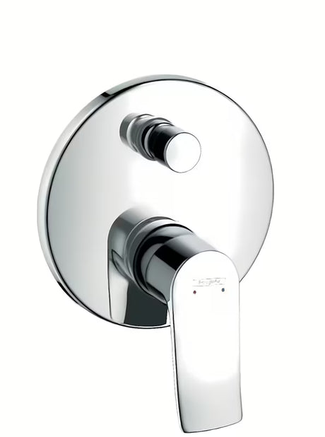 Hansgrohe Metris podtynkowa prysznicowa i bateria wannowa w wykończeniu chrom