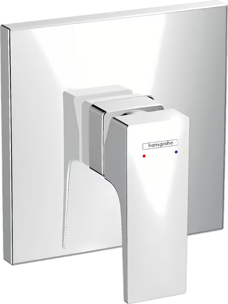 Hansgrohe Metropol podtynkowa jednouchwytowa bateria prysznicowa w wykończeniu chrom z kwadratowym wzornictwem