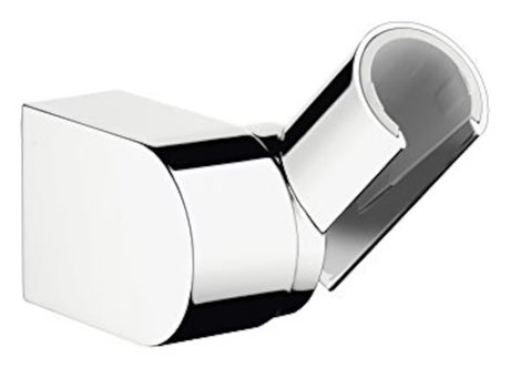 Chromowany obrotowy uchwyt prysznicowy Hansgrohe Porter s z płynną regulacją kąta