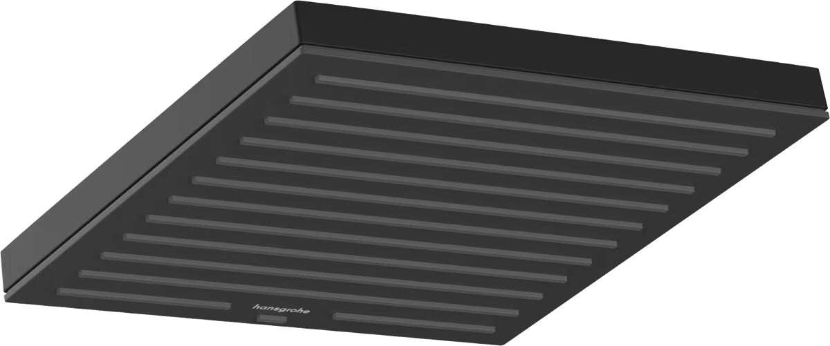 Deszczownica  Hansgrohe Pulsify E 260 EcoSmart w matowej czerni ze strumieniem PowderRain