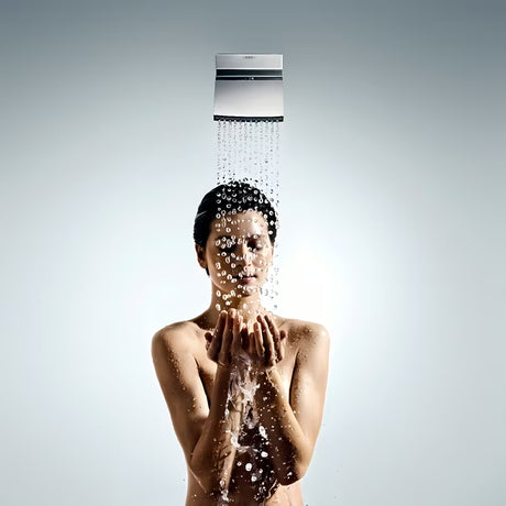 Deszczownica  Hansgrohe Raindance Rainfall w wykończeniu chrome ze strumieniem RainFlow