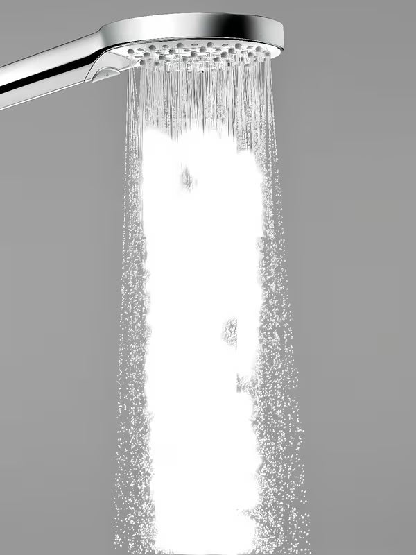 Słuchawka prysznicowa Hansgrohe Raindance Select S w chromie z przyciskiem Select z trzema rodzajami strumienia