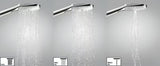 Chromowana słuchawka prysznicowa Hansgrohe Raindance Select E 120 z trzema strumieniami i przyciskiem Select