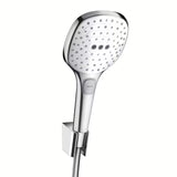 Hansgrohe Raindance Select E wannowy zestaw prysznicowy biały/chrom ze słuchawką prysznicową 120 mm i wężem 1,60 m