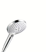 Słuchawka prysznicowa słuchawka prysznicowa hansgrohe Raindance Select S w kolorze biały/chrom z przyciskiem Select