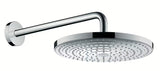 Deszczownica  hansgrohe Raindance Select S 300 2jet z ramieniem prysznicowym w chromie pro montaż ścienny.