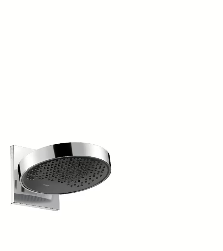 Deszczownica  Hansgrohe Rainfinity 250 1jet w chromie z antracytową tarczą strumieniową