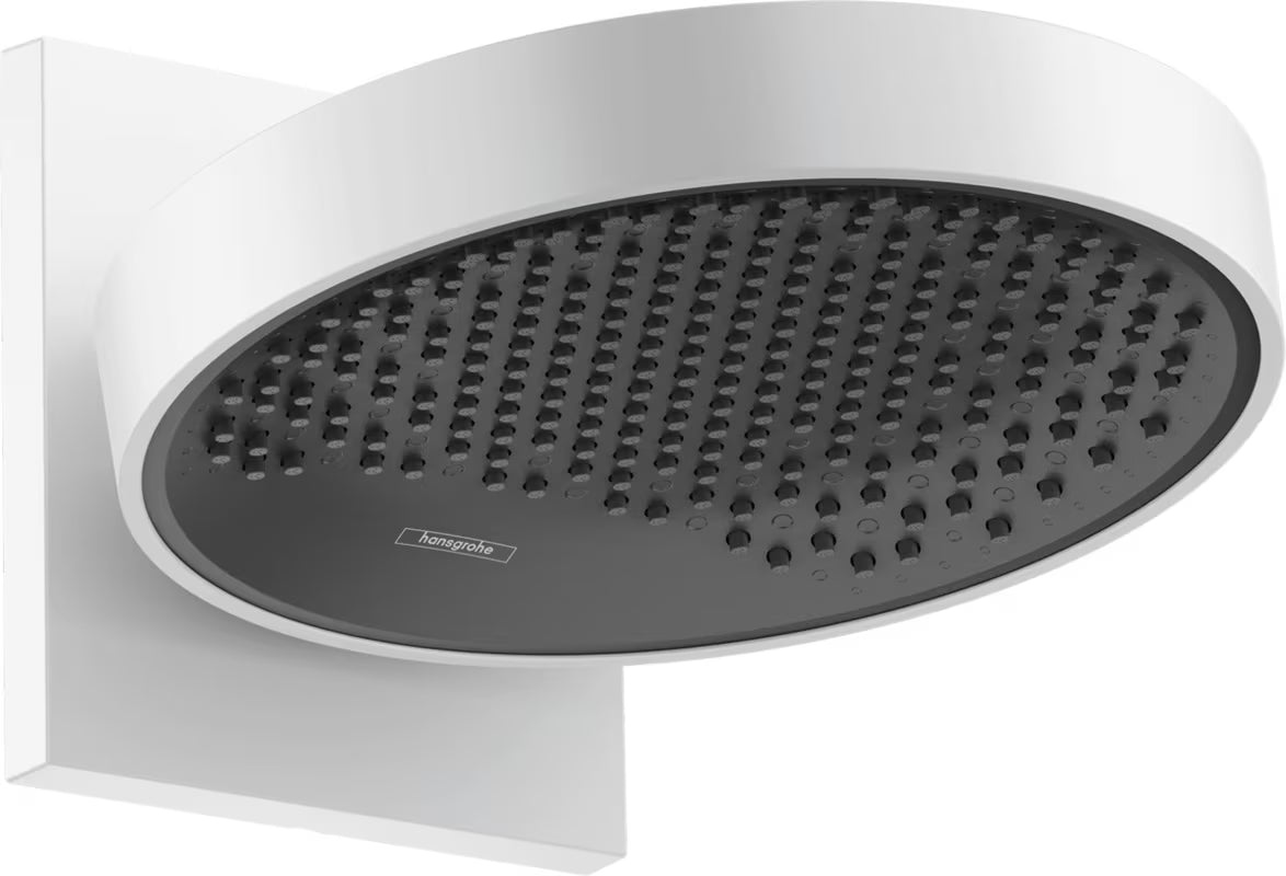 Hansgrohe Rainfinity deszczownica  250 w matowej bieli z antracytową tarczą strumieniową