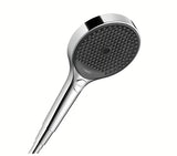 Słuchawka prysznicowa hansgrohe Rainfinity 130 3jet w chromie z antracytową tarczą strumieniową
