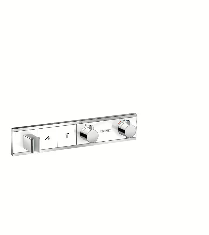 Hansgrohe Rainselect podtynkowa termostatyczna bateria prysznicowa Select w wykończeniu biel/chrom