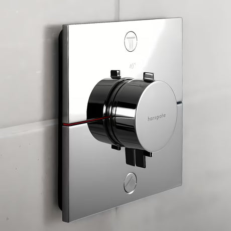 Hansgrohe showerselect Comfort E podtynkowa termostatyczna bateria prysznicowa w wykończeniu chrom