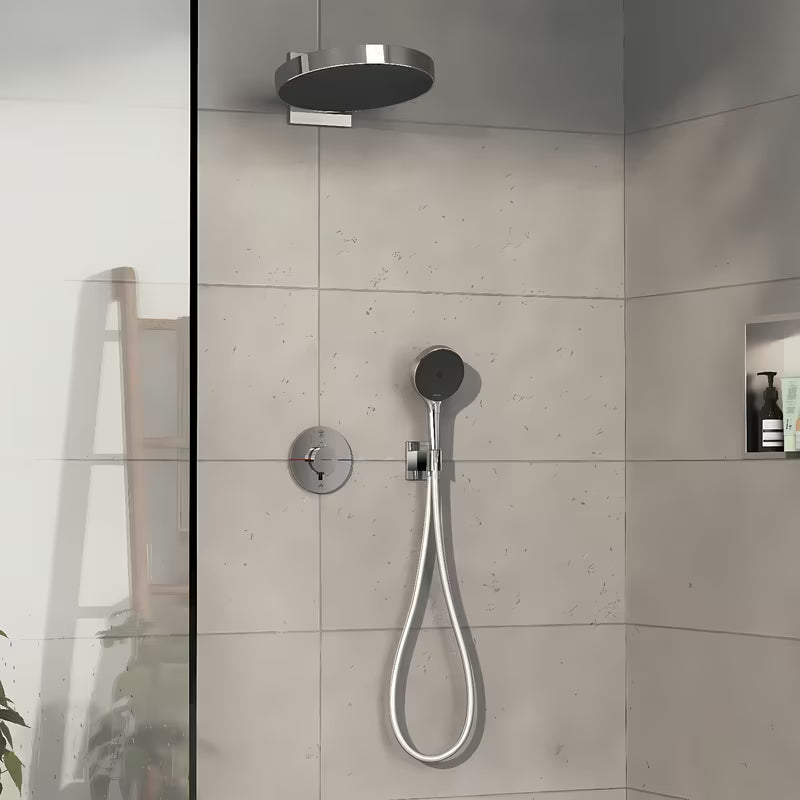 Hansgrohe showerselect Comfort S podtynkowa termostatyczna bateria prysznicowa w wykończeniu chrom