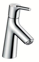 Chromowana jednouchwytowa bateria umywalkowa Hansgrohe Talis S bez odpływu