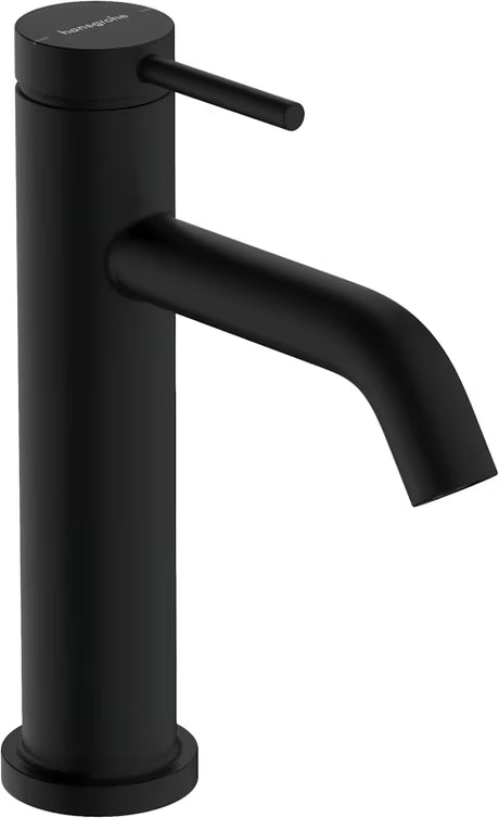 Hansgrohe Tecturis S 110 bateria umywalkowa jednouchwytowa w matowej czerni z odpływem