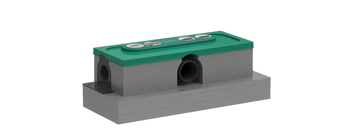 Hansgrohe ubox korpus podtynkowy pro odpływ liniowy 34,3 cm z przyłączem DN50