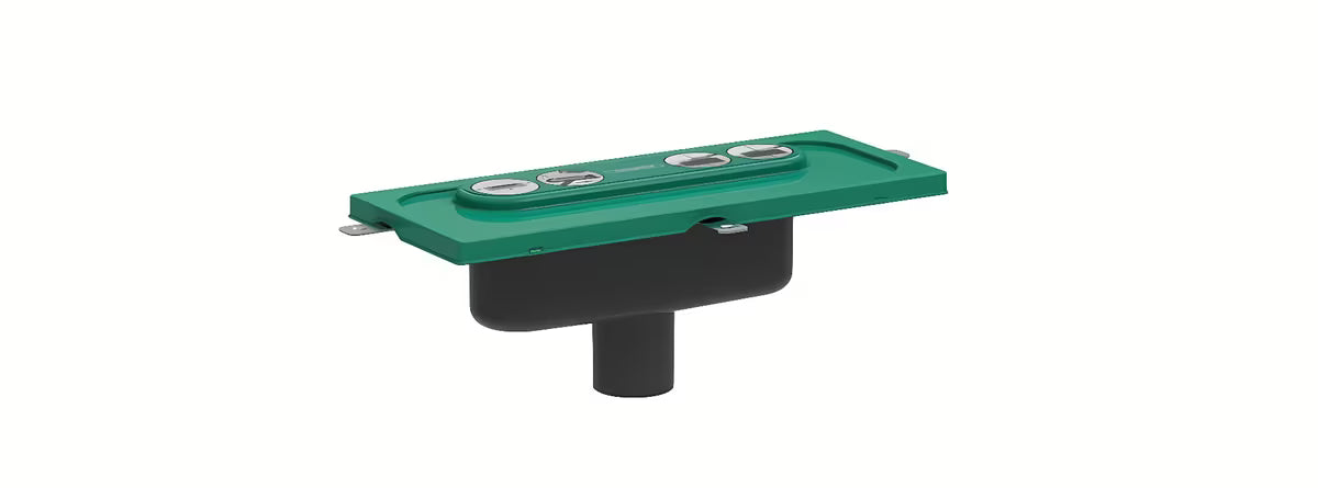 Hansgrohe ubox korpus podtynkowy pro odpływ liniowy 39,7 cm z przyłączem DN50