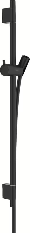Drążek prysznicowy Hansgrohe Unica S Puro 65 cm w matowej czerni z wężem prysznicowym 1,60 m