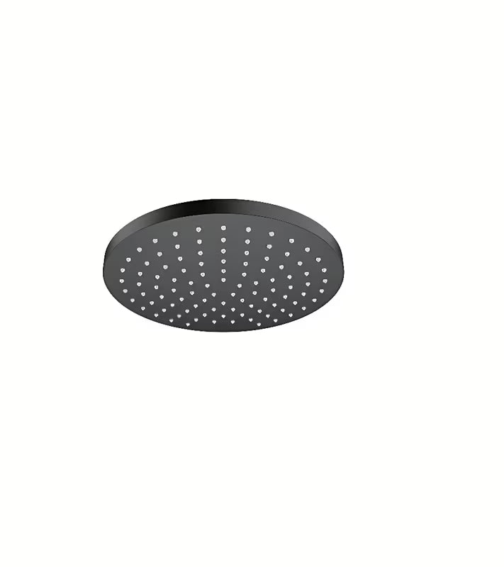 Deszczownica  Hansgrohe Vernis Blend EcoSmart 205 mm w matowej czerni ze strumieniem Rain