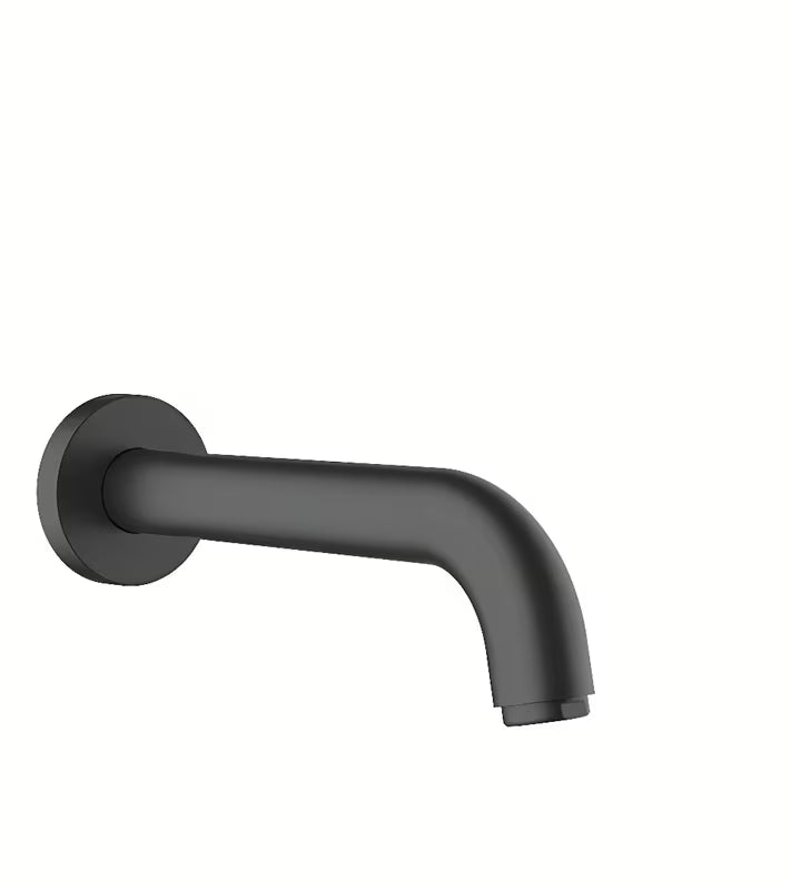 Wylewka wannowa hansgrohe Vernis Blend ścienna w matowej czerni