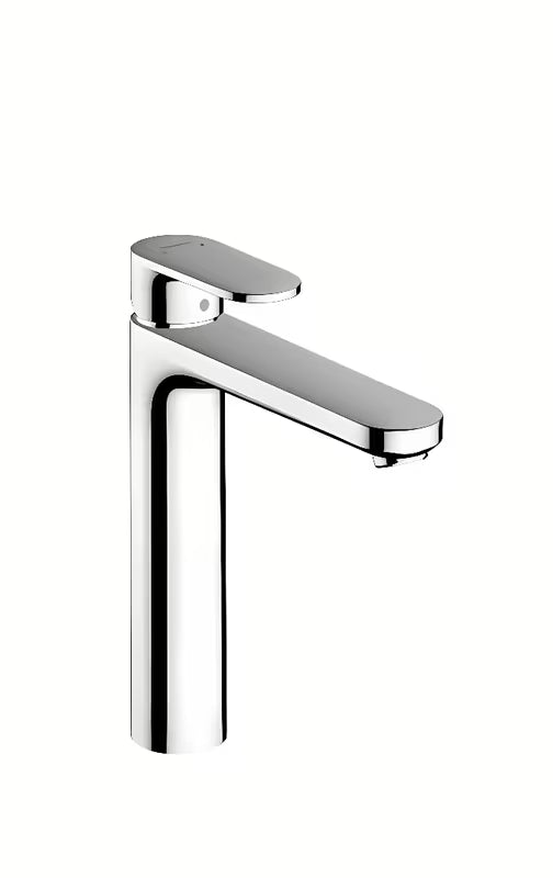 Hansgrohe Vernis Blend wysoka jednouchwytowa bateria umywalkowa w chromie z odpływem z korkiem cięgnowym