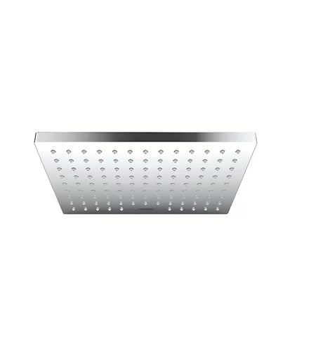Chromowana deszczownica  hansgrohe Vernis Shape 230 Green z prostokątną głowicą 230 x 170 mm