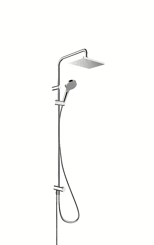 Hansgrohe Vernis Shape 230 Reno system prysznicowy w chromie z deszczownicą i słuchawką prysznicową