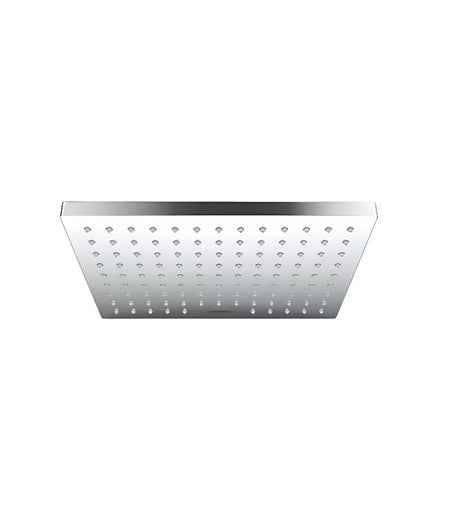 Chromowana deszczownica  hansgrohe Vernis Shape 230 EcoSmart z prostokątną głowicą prysznicową