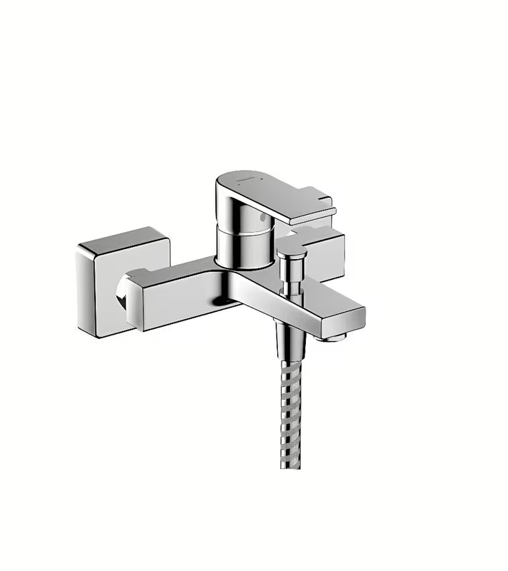 Hansgrohe Vernis Shape jednouchwytowa ścienna bateria wannowa w chromie