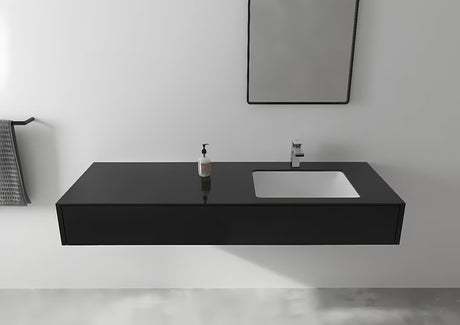 Chromowana bateria umywalkowa jednouchwytowa Hansgrohe Vernis Shape 100 z odpływem z korkiem automatycznym
