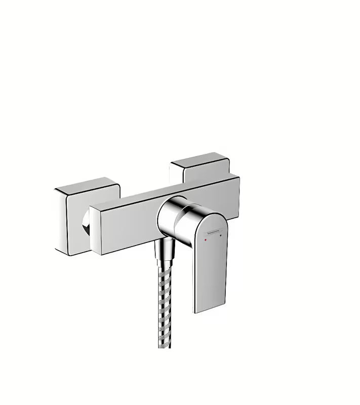 Hansgrohe Vernis Shape ścienna jednouchwytowa bateria prysznicowa w wykończeniu chrom