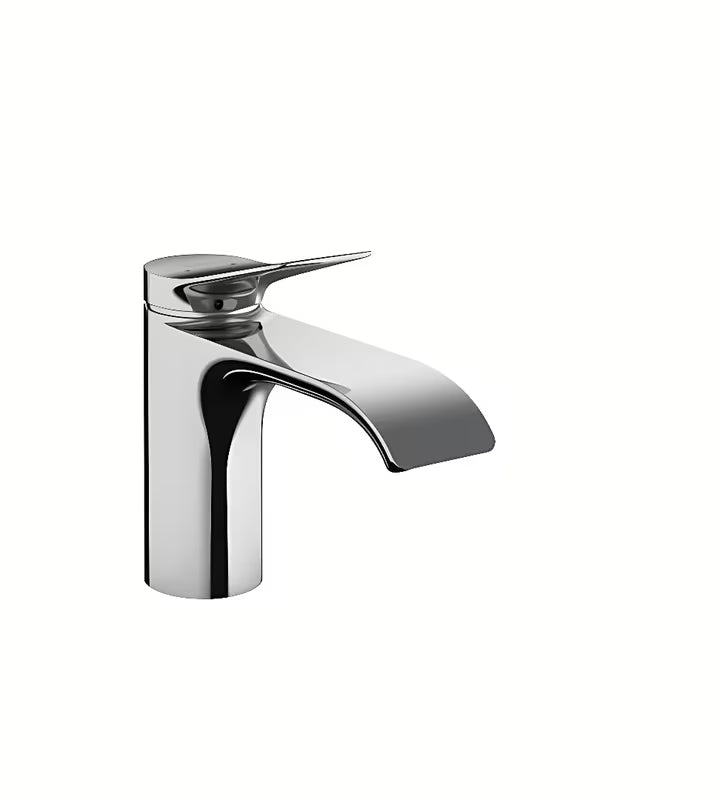 Chromowana jednouchwytowa bateria umywalkowa Hansgrohe Vivenis z ekstra szerokim strumieniem WaterfallStream