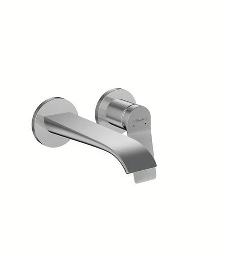 Hansgrohe Vivenis podtynkowa bateria umywalkowa w chromie z szeroką wylewką i strumieniem WaterfallStream