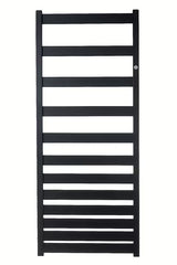 Kombinowany grzejnik łazienkowy grzejnik łazienkowy Hopa Belti 120,3x50 cm w kolorze czarny mat