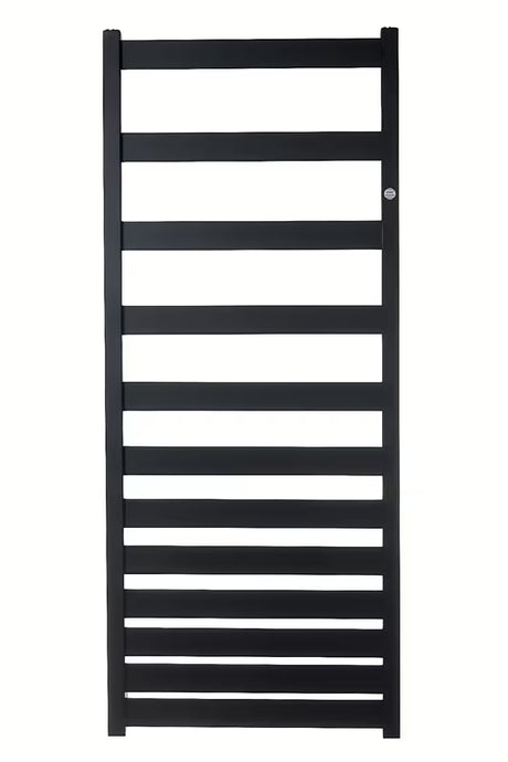 Kombinowany grzejnik łazienkowy grzejnik łazienkowy Hopa Belti 60x120,3 cm w kolorze czarny mat