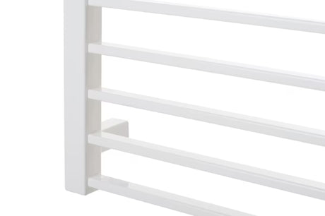 Kombinowany łazienkowy grzejnik łazienkowy Hopa Piko 53x152,9 cm w kolorze czarny mat z ryflowanym frontem