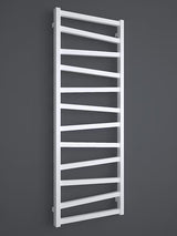 Biały kombinowany grzejnik łazienkowy House Level Zet 50x157,2 cm z podłączeniem bocznym