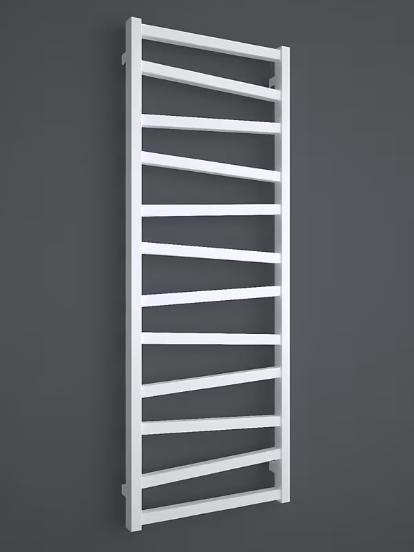 Biały kombinowany grzejnik łazienkowy House Level Zet 50x157,2 cm z podłączeniem bocznym