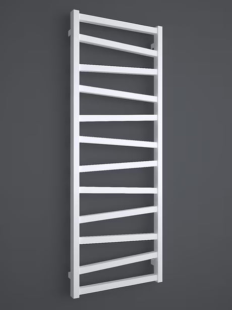 Biały kombinowany grzejnik łazienkowy House Level Zet 50x157,2 cm z podłączeniem bocznym