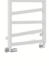 Biały kombinowany grzejnik łazienkowy House Level Zet 50x157,2 cm z podłączeniem bocznym