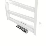 Biały kombinowany grzejnik łazienkowy House Level Zet 50x181 cm z podłączeniem środkowym