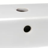 Biała ceramiczna umywalka wisząca Ideal Standard Strada 60x42 cm z otworem na baterię pośrodku