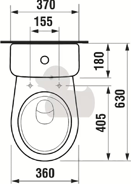 KOMPAKT wc Jika Lyra Plus w kolorze białym z lejowym spłukiwaniem i zbiornikiem DualFlush