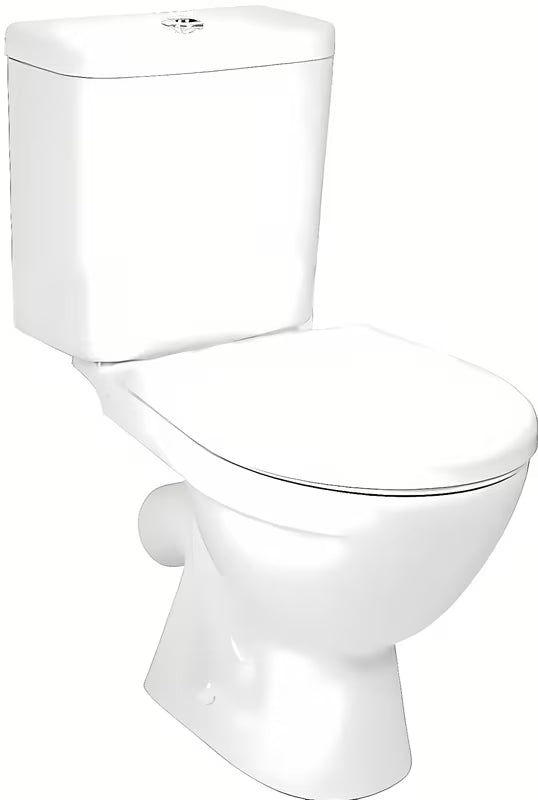 Jika Lyra Plus KOMPAKT wc w kolorze białym z lejowym spłukiwaniem i zbiornikiem DualFlush