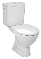 Biały kompakt MISKA wc Jika Lyra Plus z lejowym spłukiwaniem i zbiornikiem DualFlush