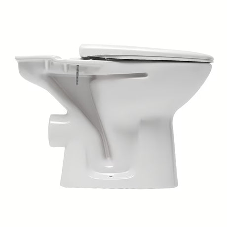 Białe KOMPAKT wc z deską Jika Neo