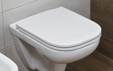 Biała DESKA sedesowa Jika Pure z duroplastu z soft Close, powłoką antybakteryjną i SLIM designem