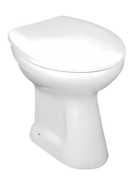 Miska WC Stojąca Jika Sam w kolorze białym z odpływem pionowym, bez spłuczki