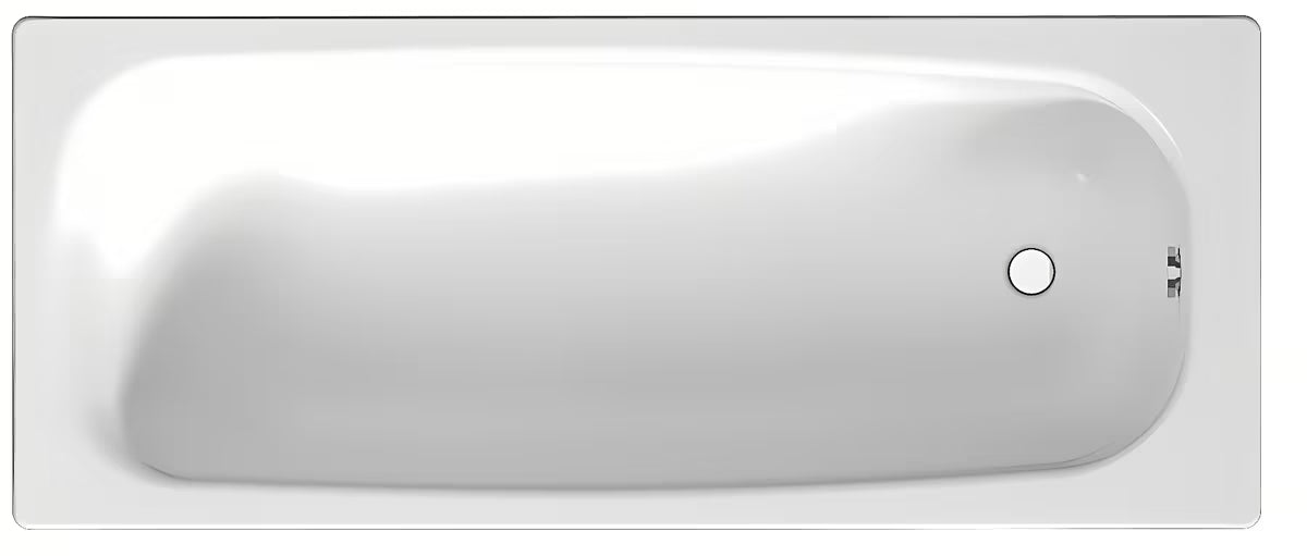 Wanna prostokątna Jika Siena Plus 170x70 cm ze stali emaliowanej, z możliwością montażu w wersji lewej lub prawej