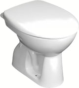 Miska WC Stojąca Jika Zeta w kolorze białym bez spłuczki z głębokim spłukiwaniem